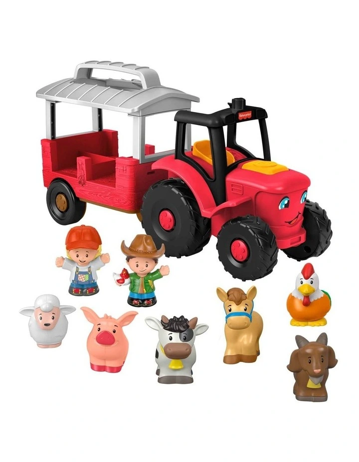 Little People Caring for Animals Tractor Gift Set image 2
