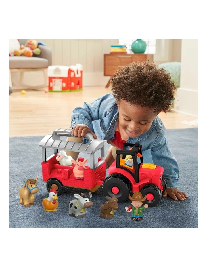 Little People Caring for Animals Tractor Gift Set image 4