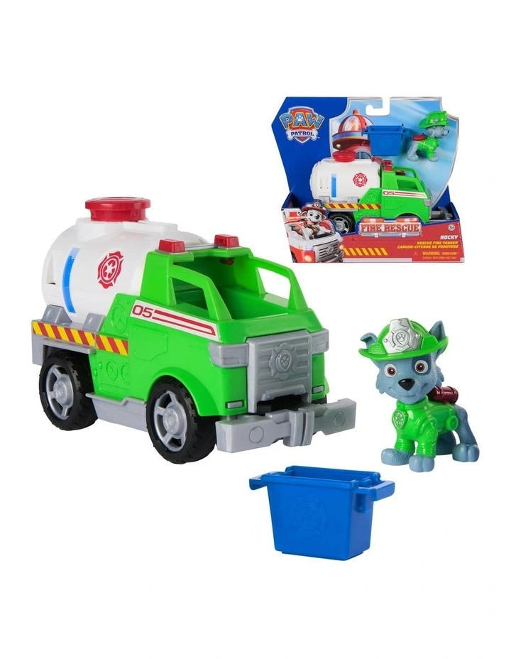 Paw Patrol Fire Rescue Rocky Vehicle image 1