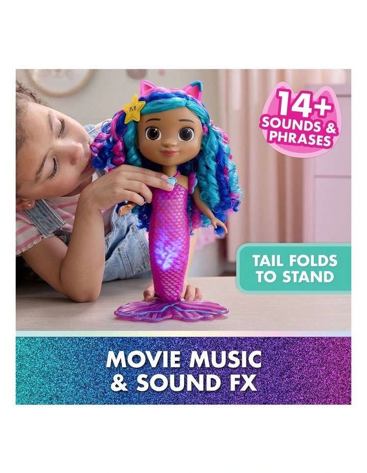 Sing and Shine Mermaid Gabby with Lights and Sounds image 3
