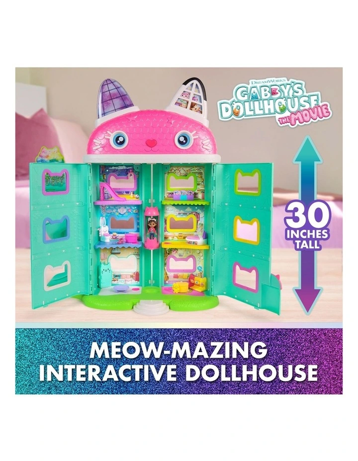 Meow-mazing 7 Rooms Interactive Dollhouse image 2