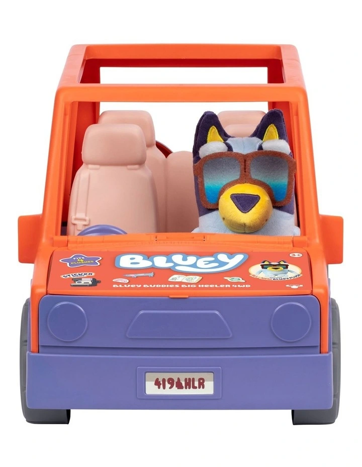 Buddies Big Heeler 4Wd and Bluey Plush image 5