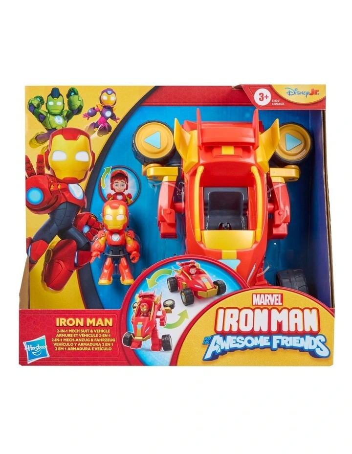 Iron Man And His Awesome Friends 2-In-1 Mech Suits & Vehicles image 1