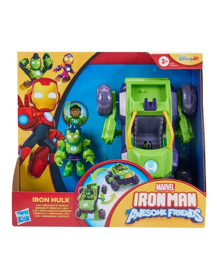 Iron Man And His Awesome Friends 2-In-1 Mech Suits & Vehicles image 2