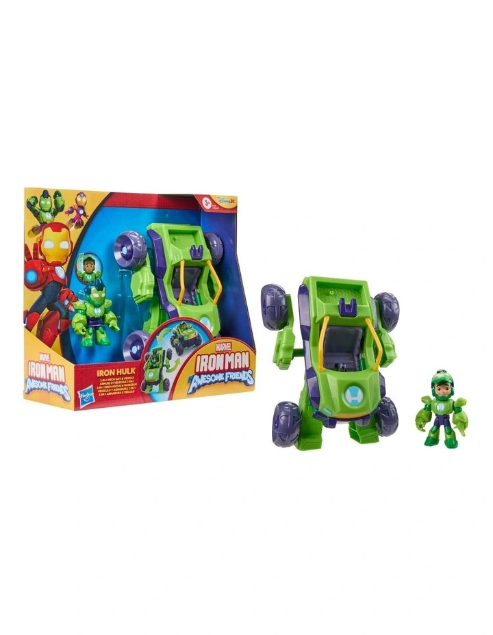 Iron Man And His Awesome Friends 2-In-1 Mech Suits & Vehicles image 4