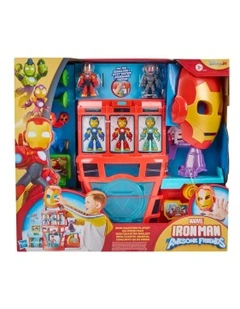 Marvel Iron Man and his Awesome Friends Iron Quarters Playset