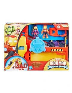 Marvel Iron Man and his Awesome Friends Iron Garage