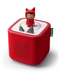 Toniebox 2 Starter Set with Creative Tonie Rubie in Sunset Red