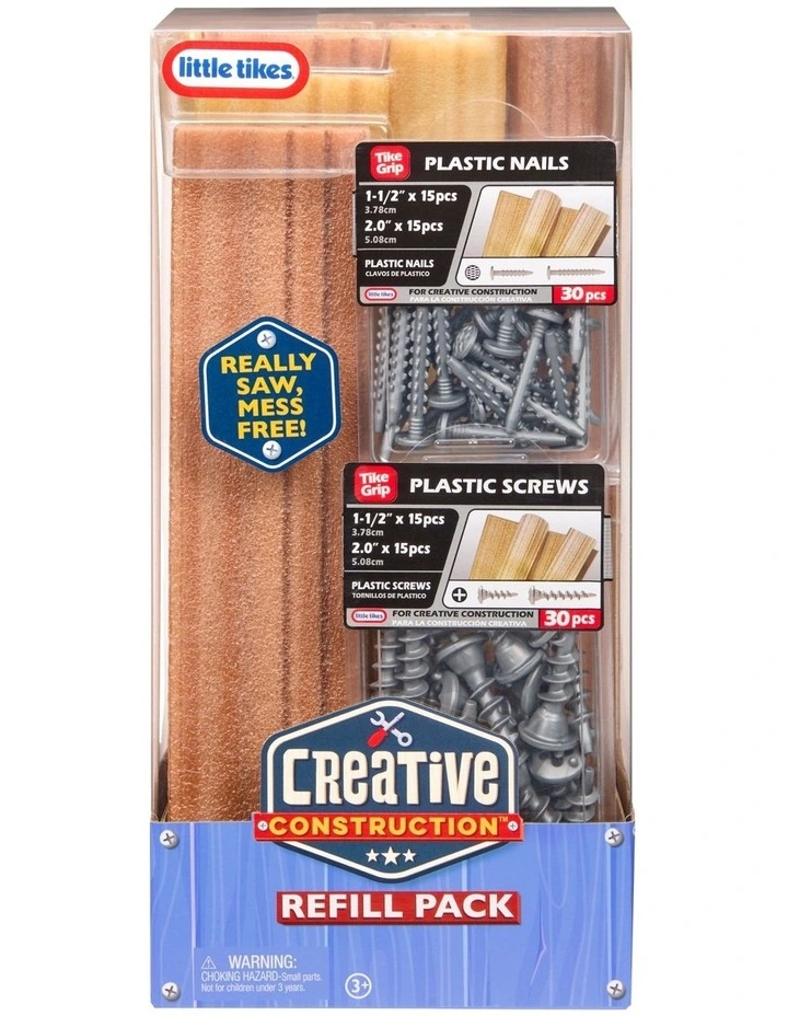 Creative Construction Wood Nails And Screw Bundle image 2