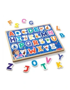 Wooden Phonics Alphabet Sound Puzzle 24 Piece