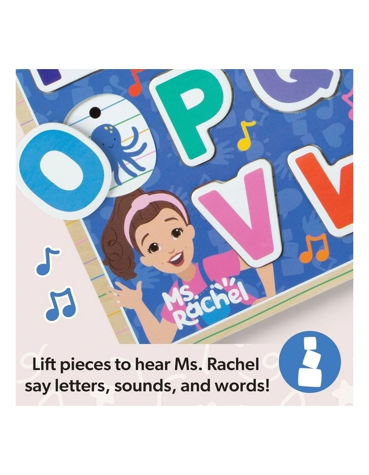 Wooden Phonics Alphabet Sound Puzzle 24 Piece image 3