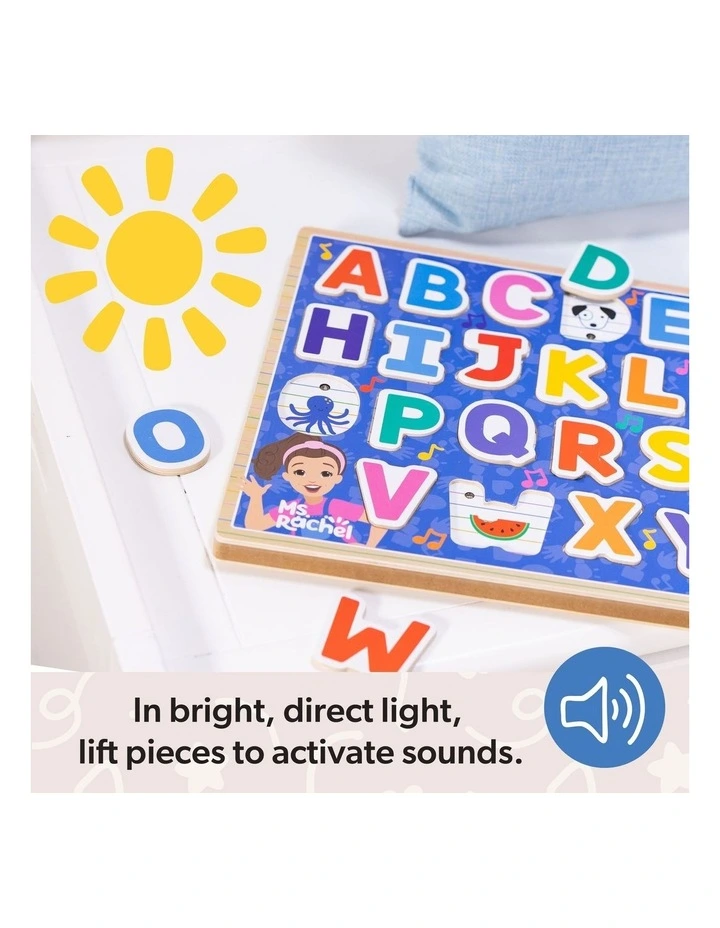 Wooden Phonics Alphabet Sound Puzzle 24 Piece image 7