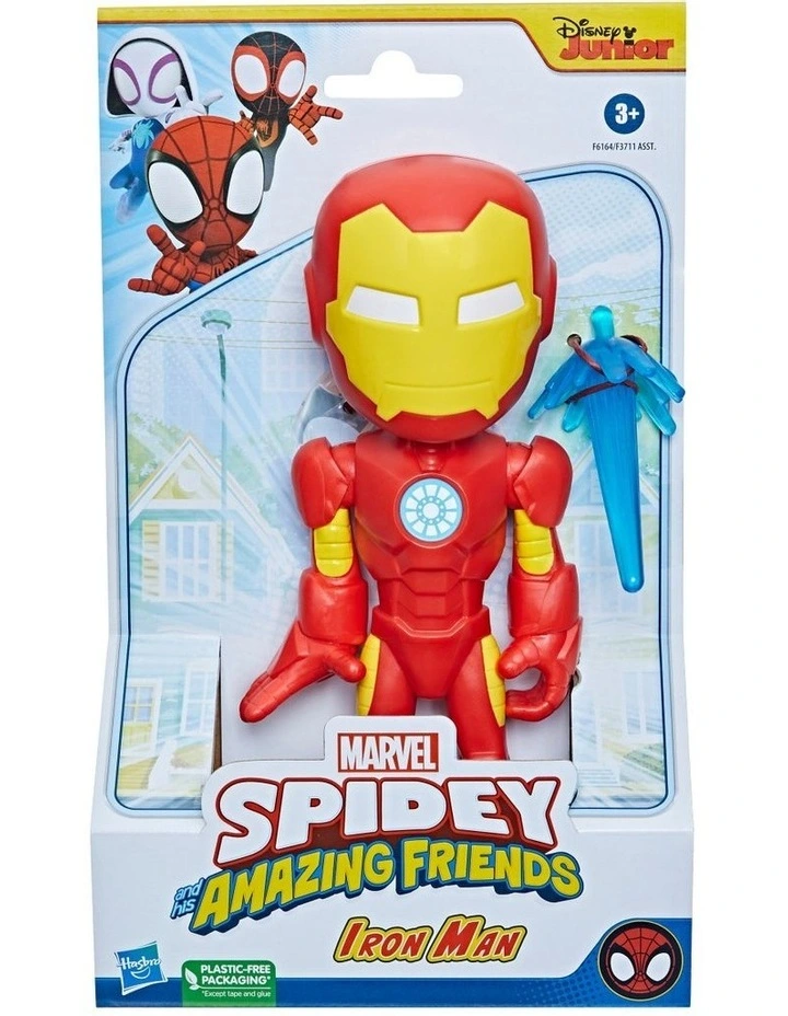 Marvel Spidey And His Amazing Friends Supersized Iron Man Action Figure image 1