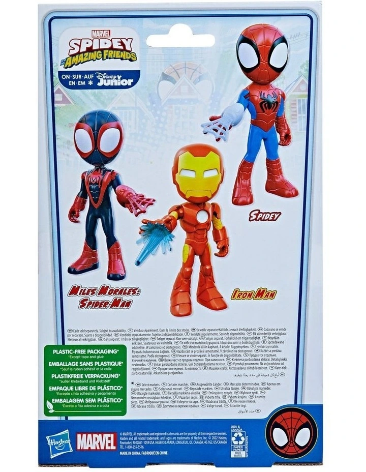 Marvel Spidey And His Amazing Friends Supersized Iron Man Action Figure image 2