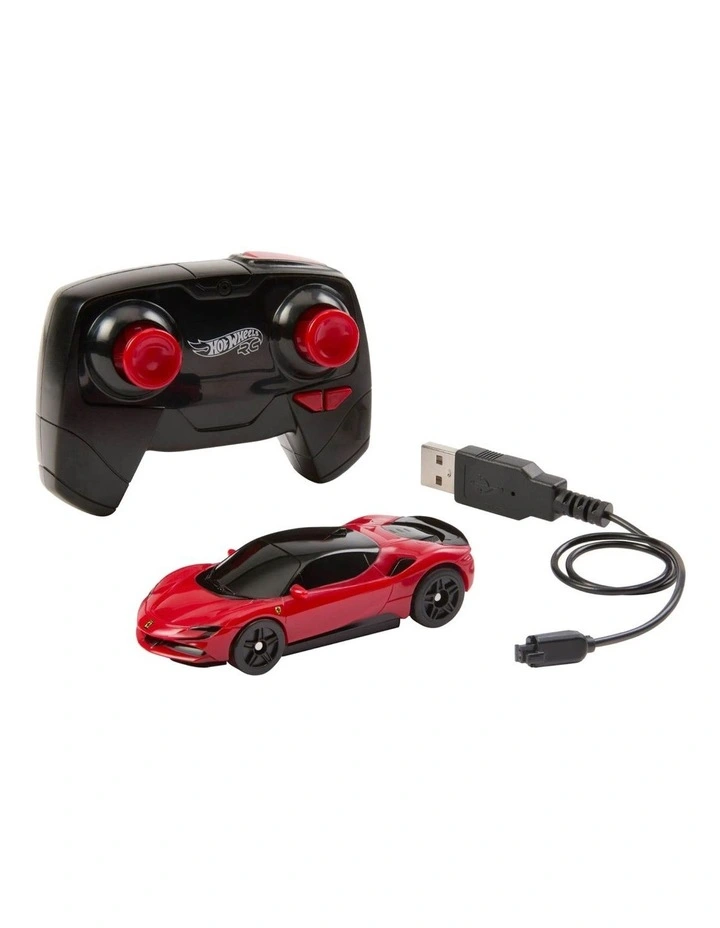 RC 1:64 Ferrari SF90 Stradale Assetto Fiorano Battery-Powered Remote-Control Car image 2
