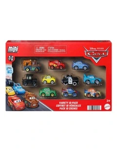 Disney and Pixar Cars Mini Racers 10-Pack