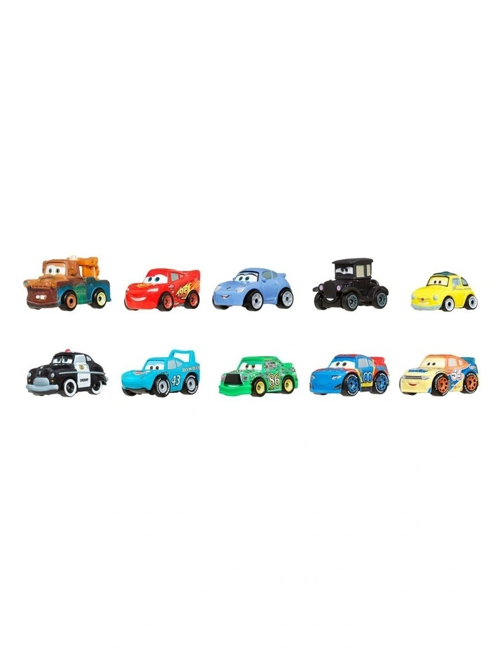 Disney and Pixar Cars Mini Racers 10-Pack image 2