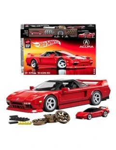Mattel Brick Shop Hot Wheels 90 Acura NSX Building Set