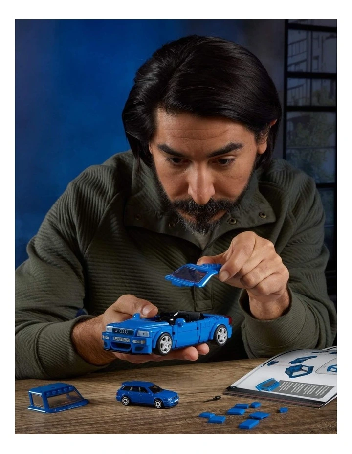 Hot Wheels 94 Audi Avant RS2 Building Toy Kit image 2