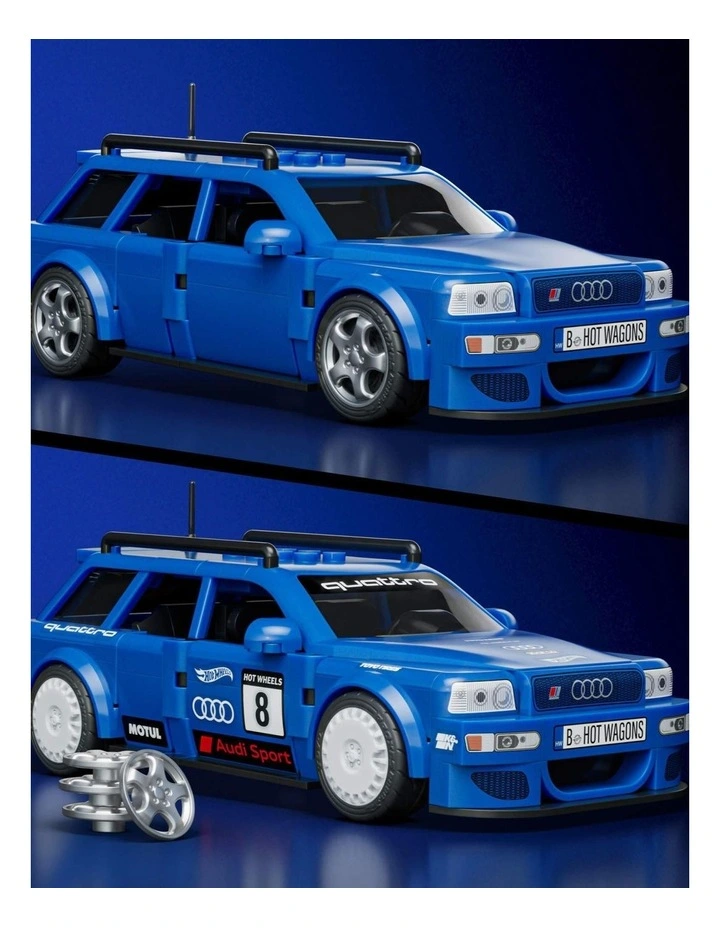 Hot Wheels 94 Audi Avant RS2 Building Toy Kit image 3