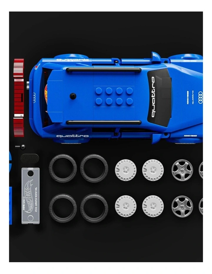 Hot Wheels 94 Audi Avant RS2 Building Toy Kit image 4
