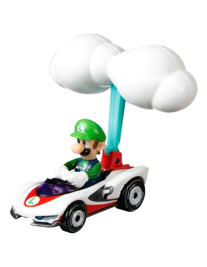 Mario Kart Die-Cast Character Car with Glider, Assorted image 3