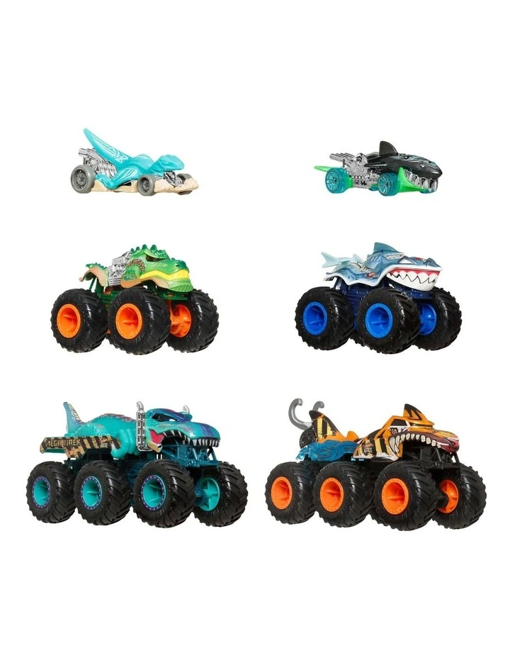 Monster Trucks Sharks vs. Dinos Multipack image 2