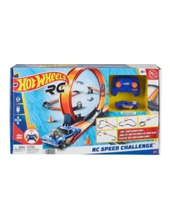 Rc Speed Challenge Track Set and Battery-Powered Rc Car
