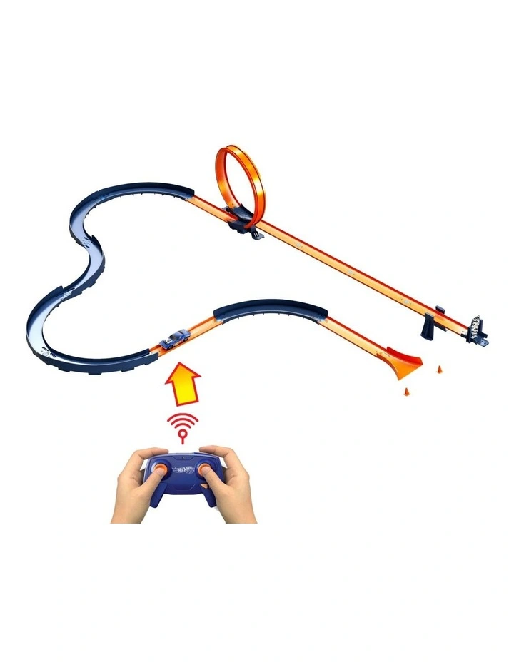 Rc Speed Challenge Track Set and Battery-Powered Rc Car image 2