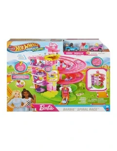 RacerVerse Barbie Spiral Race Track Set