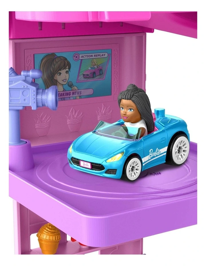 RacerVerse Barbie Spiral Race Track Set image 5