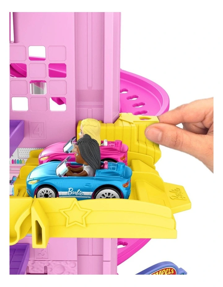 RacerVerse Barbie Spiral Race Track Set image 6