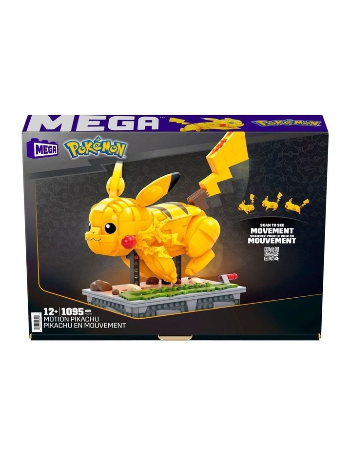 Mega Motion Pikachu Building Brick Set