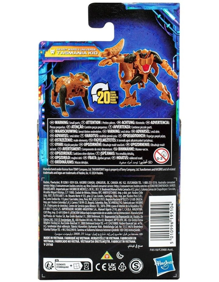 Legacy United Core Class Beast Wars II Universe Tasmania Action Figure image 3