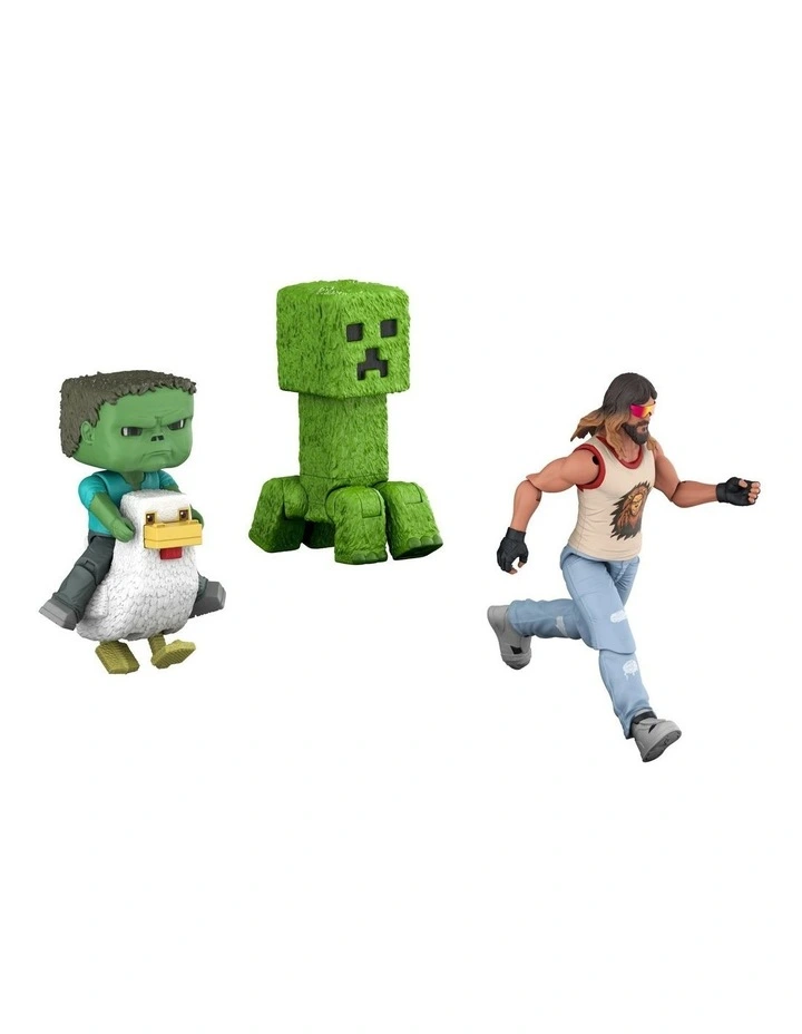 Woodland Mansion Throwdown Toy Action Figure Multipack image 3