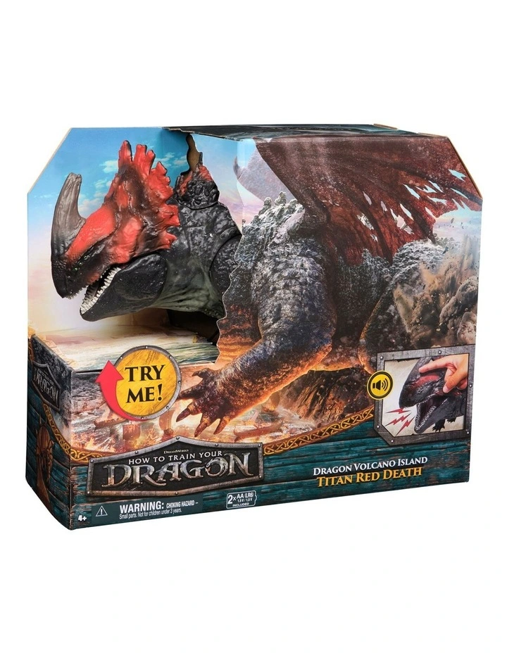 Titan Red Death Dragon Toy image 6