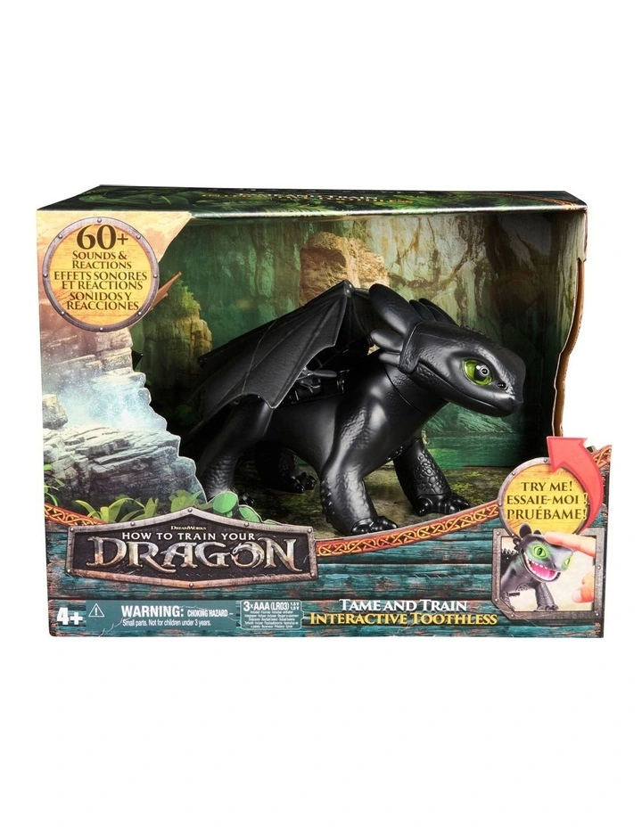 Tame & Train Interactive Toothless Dragon Toy image 3