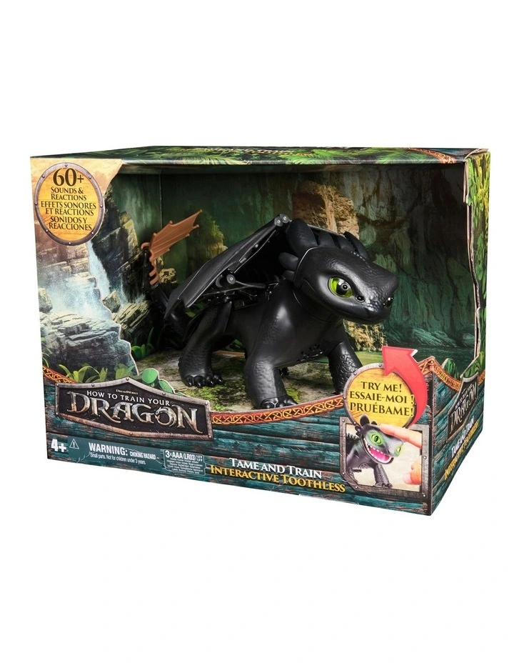 Tame & Train Interactive Toothless Dragon Toy image 7