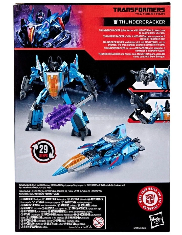 Studio Series Voyager Class Transformers: War for Cybertron Thundercracker image 3