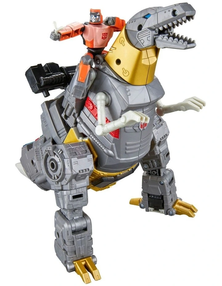 The Movie Dinobot Grimlock and Autobot Wheelie image 4