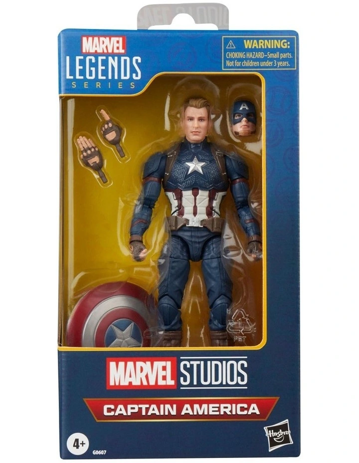 Legends Series Captain America Action Figure image 1