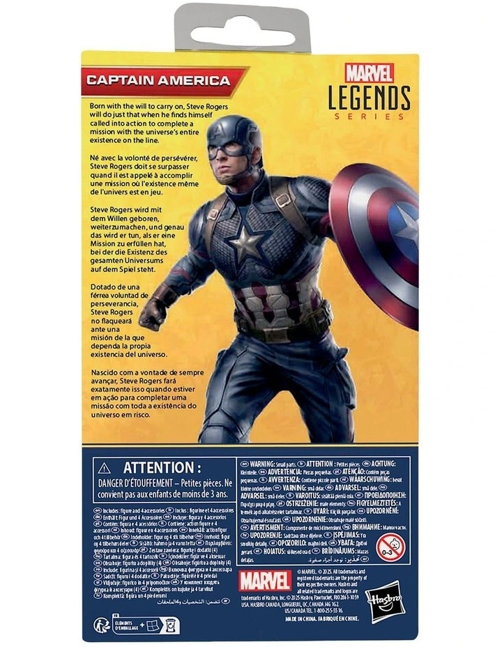Legends Series Captain America Action Figure image 3