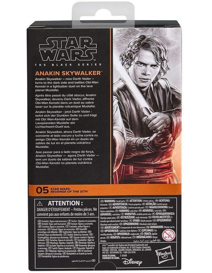 Star Wars The Black Series Anakin Skywalker image 3