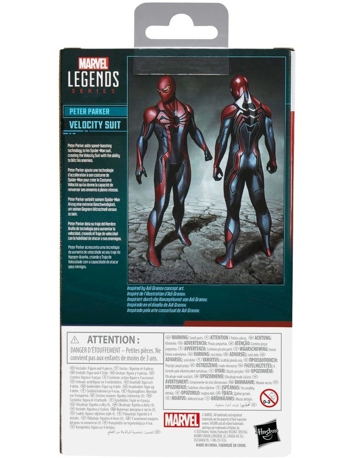 Marvel Legends Series Gamerverse Velocity Suit Peter Parker image 3