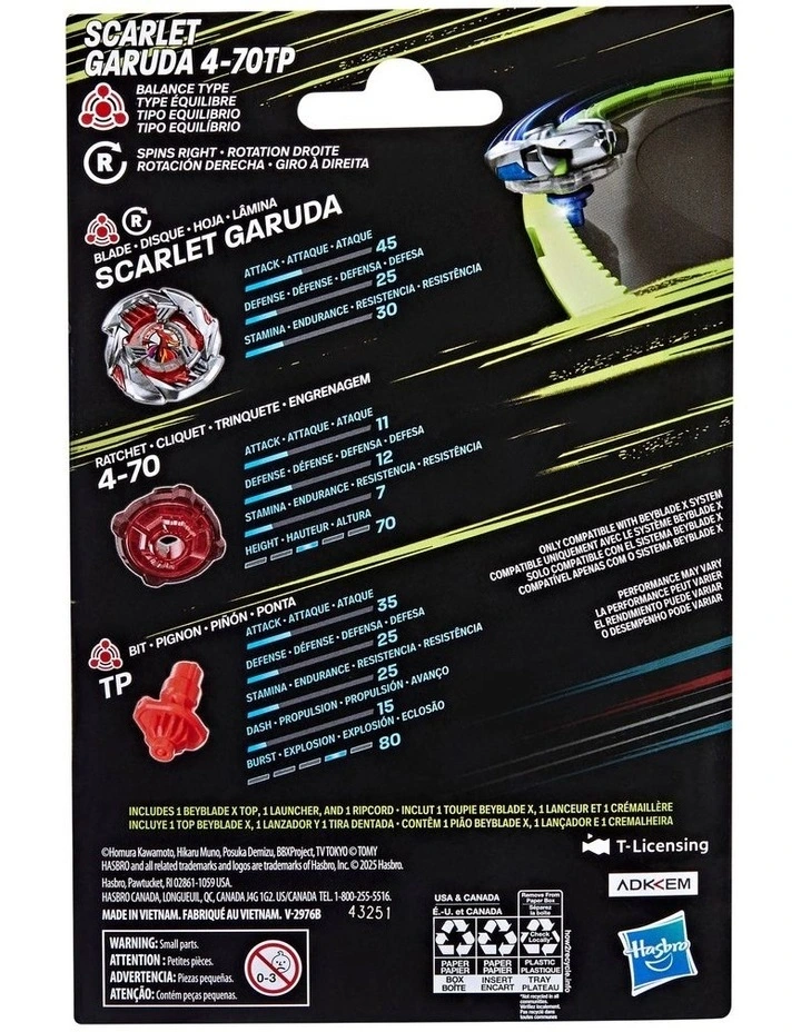 Scarlet Garuda 4-70TP BX Starter Pack Set image 3