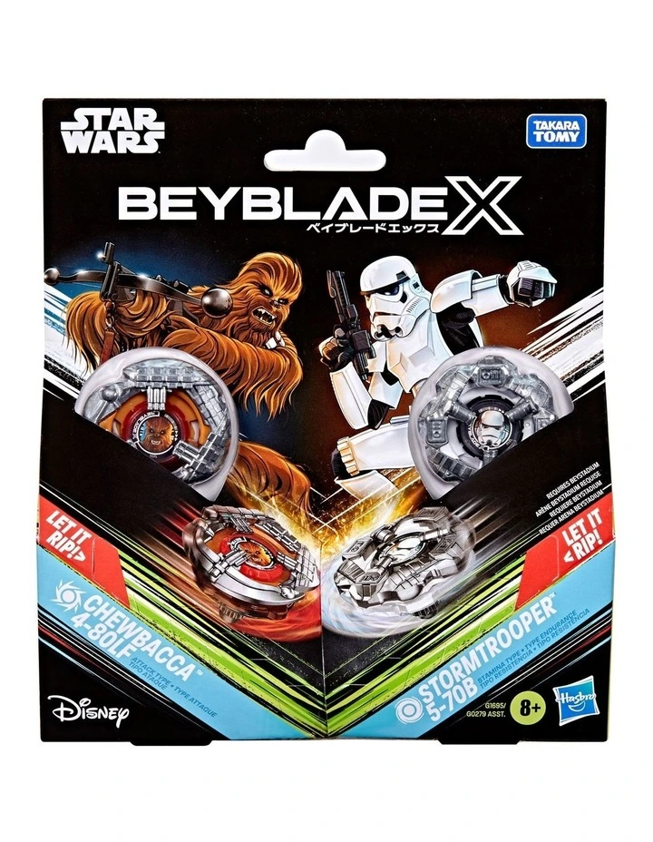 Star Wars Collab Chewbacca 4-80LF And Stormtrooper 5-70B Set image 1