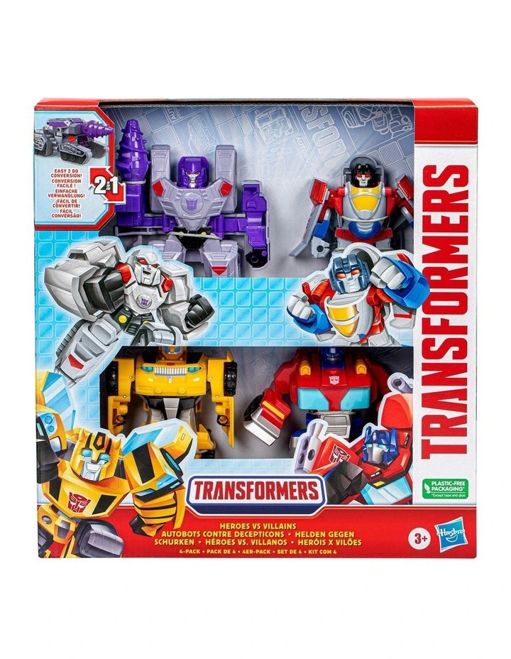 Heroes vs Villains 4-Pack image 1