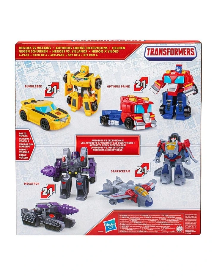 Heroes vs Villains 4-Pack image 3