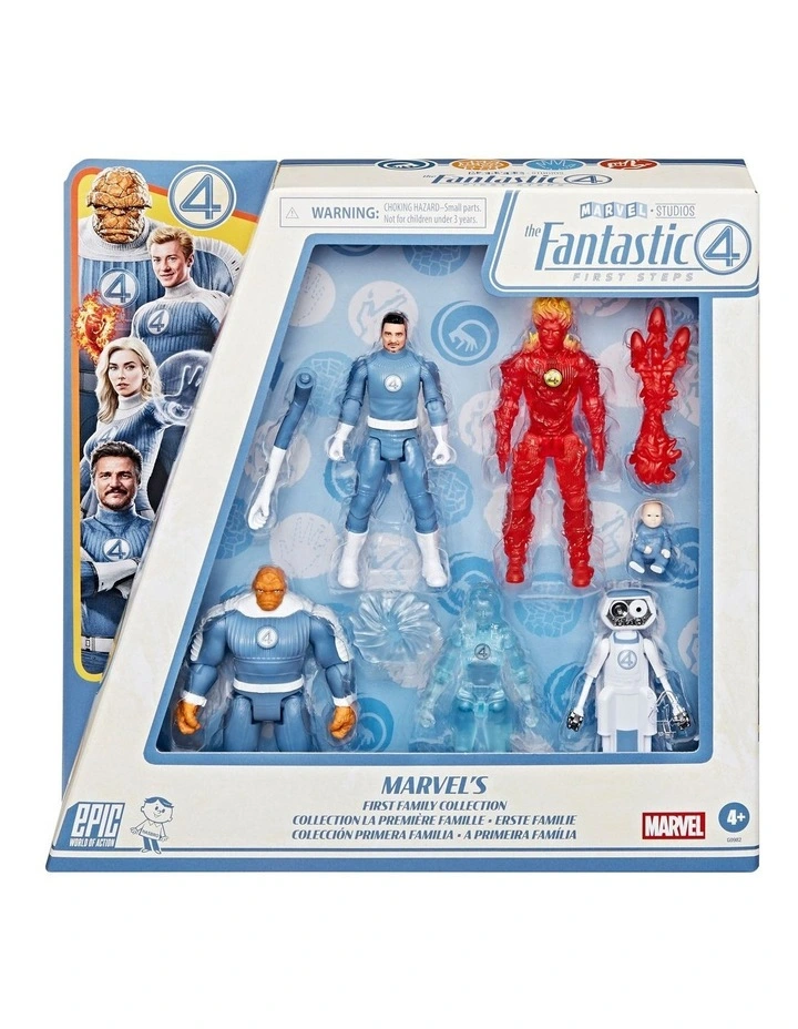 The Fantastic Four Epic World of Action Marvels First Family Collection image 1
