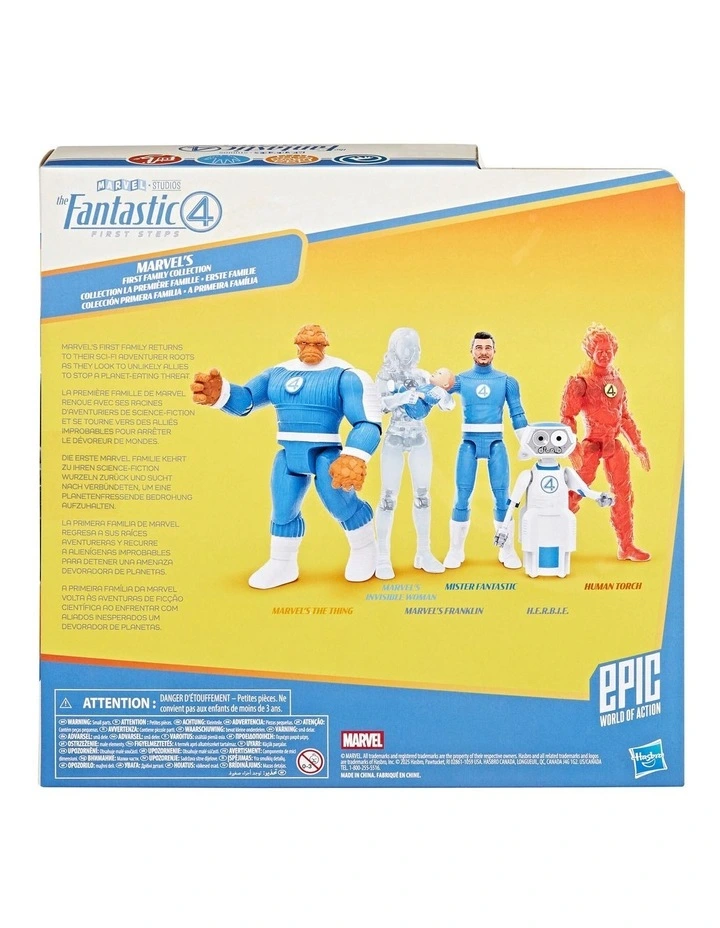 The Fantastic Four Epic World of Action Marvels First Family Collection image 3